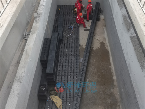 四川污水厂反硝化深床滤池S型滤砖案例